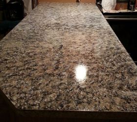 Penninsula and Painted Granite on Counter Tops