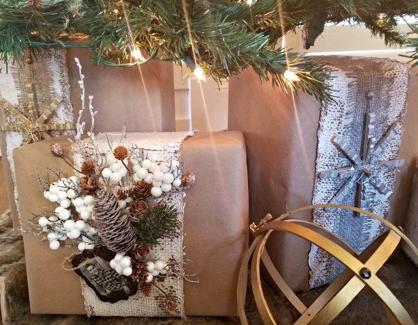 diy gift wrapping ideas using burlap, crafts