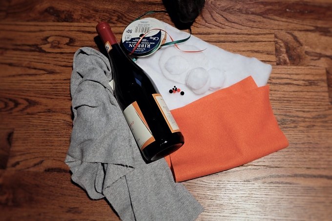 holiday gift wine bag