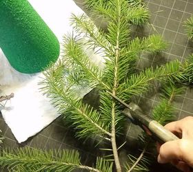 make a faux diy christmas tree with real branches, Let s get those branches ready now