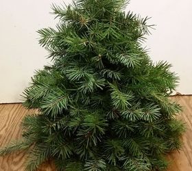 make a faux diy christmas tree with real branches, I can t believe is not real