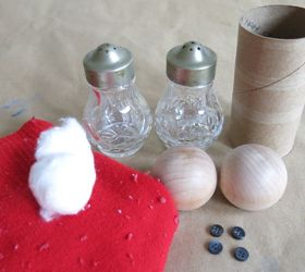 Santa and Snowman Salt and Pepper Shaker Set