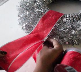 diy dollar tree christmas wreaths, crafts, wreaths