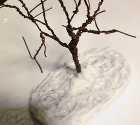 easy diy miniature trees for your christmas village 
