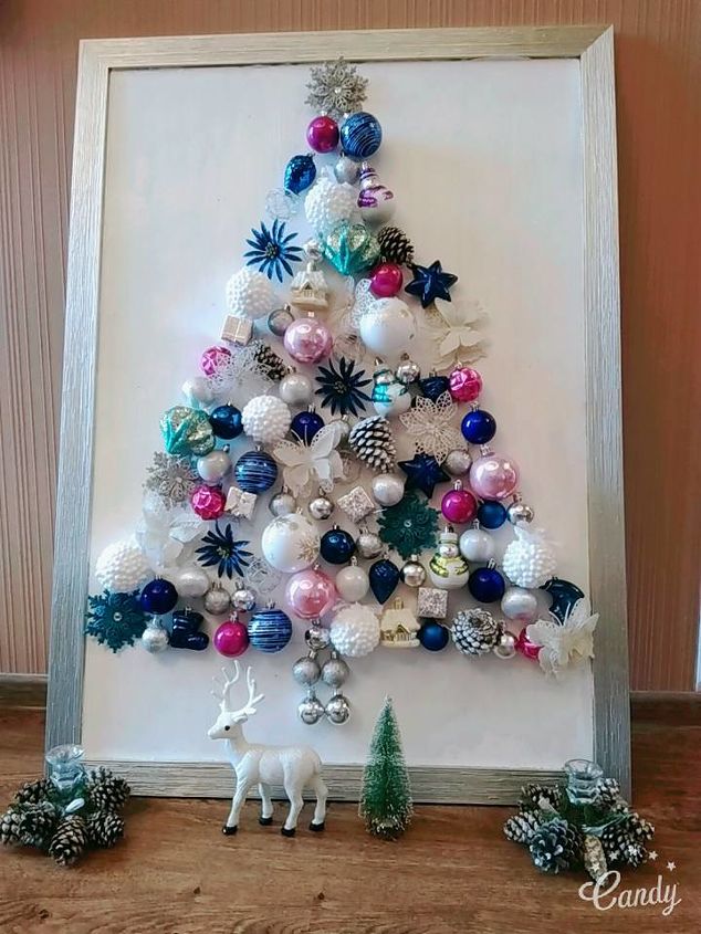 Christmas Tree In The Frame | Hometalk