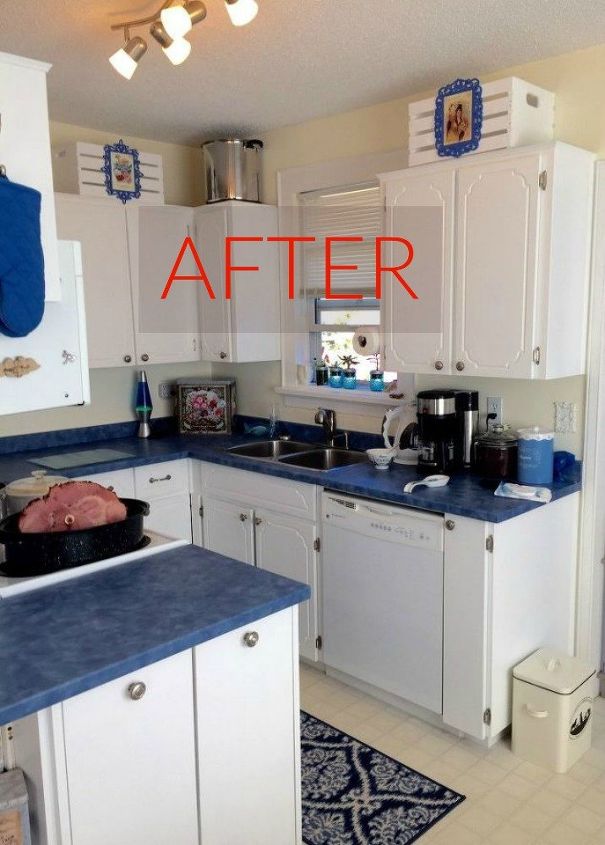 you ll rethink your kitchen color when you see these paint combos, After A bright and blue and quaint design