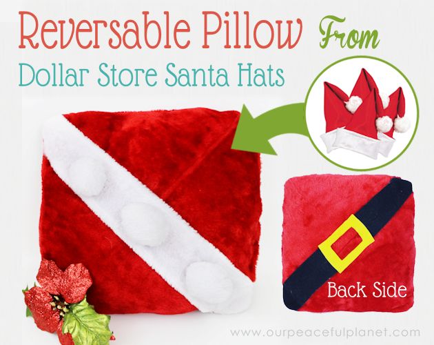 reversable pillow from store hats