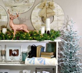 diy faux reclaimed wood wreaths, crafts, wreaths