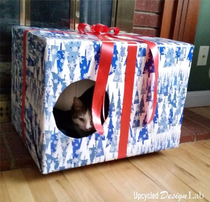 caixas de natal kitty cat condomnio