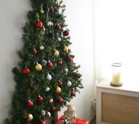s forget your traditional christmas tree these are even better, Mount your tree to the wall