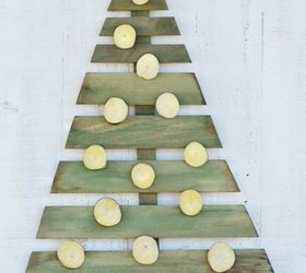 s forget your traditional christmas tree these are even better, Make your own tree out of pallet wood