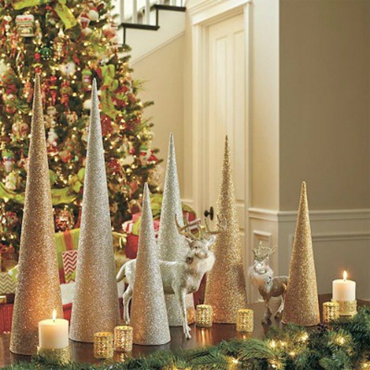 17 mini rboles de navidad que no podemos dejar de mirar esta temporada, rboles de cuentas de vidrio