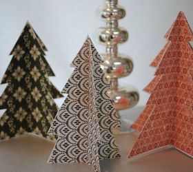 17 mini rboles de navidad que no podemos dejar de mirar esta temporada, rboles de Navidad plegados sencillos