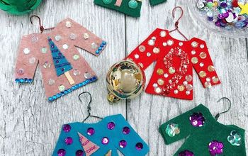 DIY Ugly Sweater Ornaments
