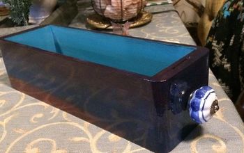 Vintage Sewing Machine Drawers Re-purposed