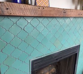 fireplace makeover learn how to tile