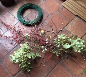 from the garden wreath, crafts, wreaths