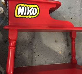how to make a lego art table, crafts, how to, painted furniture, I decided to personalize it