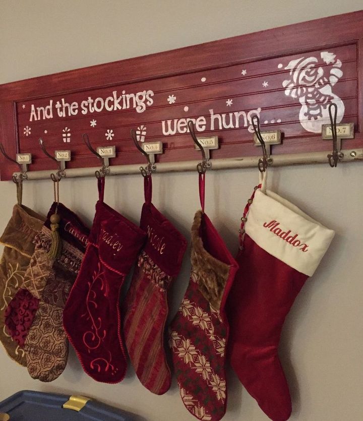 and the stockings were hung 