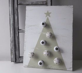  Árvore de Natal de madeira - Decoração de casa