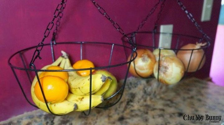 14 ideias incrveis para cestas de mes muito criativas, Armazenamento de frutas e vegetais