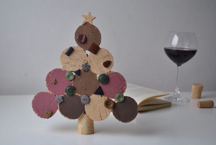 cmo crear un rbol de navidad con corchos de vino