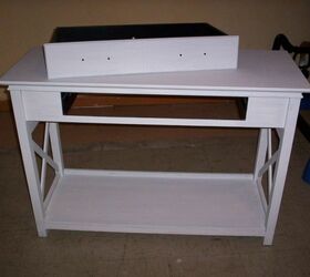 cheap free mdf table to console table, painted furniture