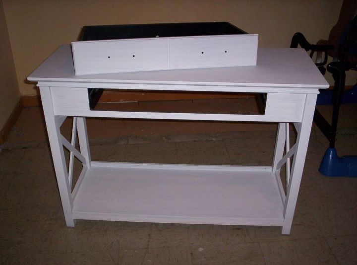 cheap free mdf table to console table, painted furniture
