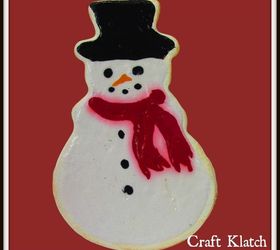 diy project christmas cookie drink coasters