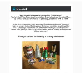 q hometalk crafting workshop