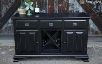 Turning a Buffet Into a Wine Storage Cabinet