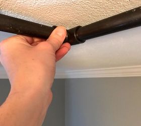 This 2-hour curtain rod idea will seriously upgrade your bedroom