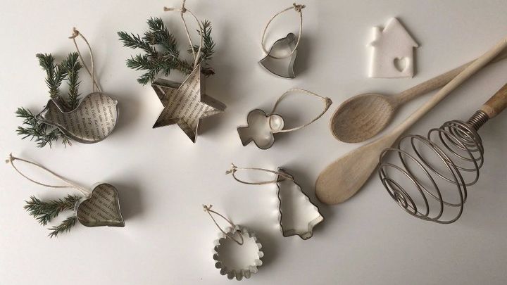 cookie cutter christmas ornaments, christmas decorations, seasonal holiday decor