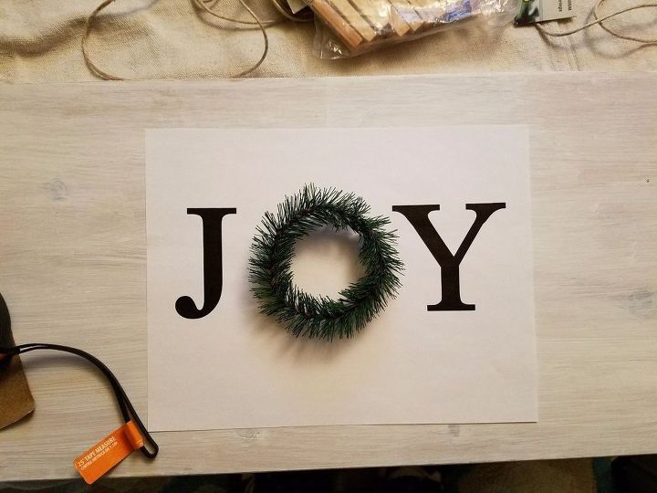 farmhouse holiday card and photo holder from salvaged wood, repurposing upcycling