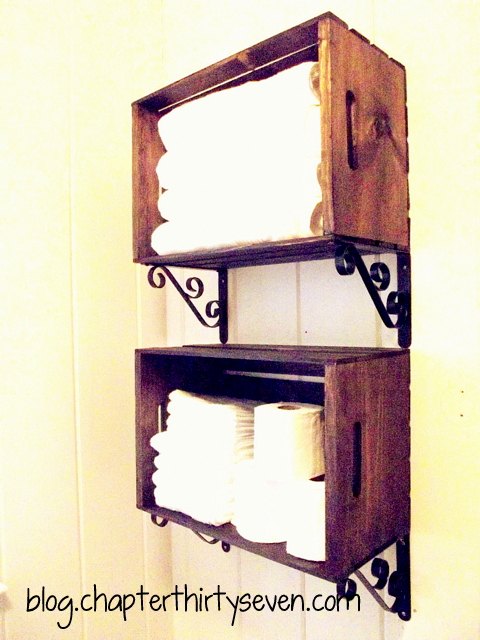30 reasons we cant stop buying michaels storage crates, You can dress them up with brackets