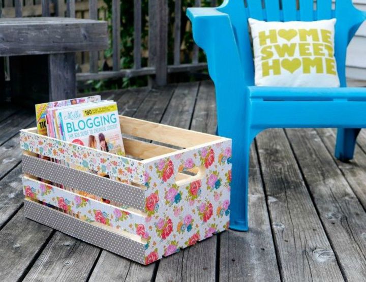 30 reasons we cant stop buying michaels storage crates, It holds your magazines and books