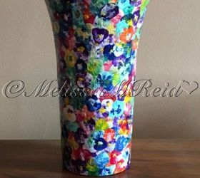 s transform cheap glass vases with these 17 stunning ideas, Or paint on a floral pattern