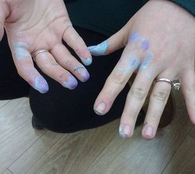 how can i get spray paint off my hands