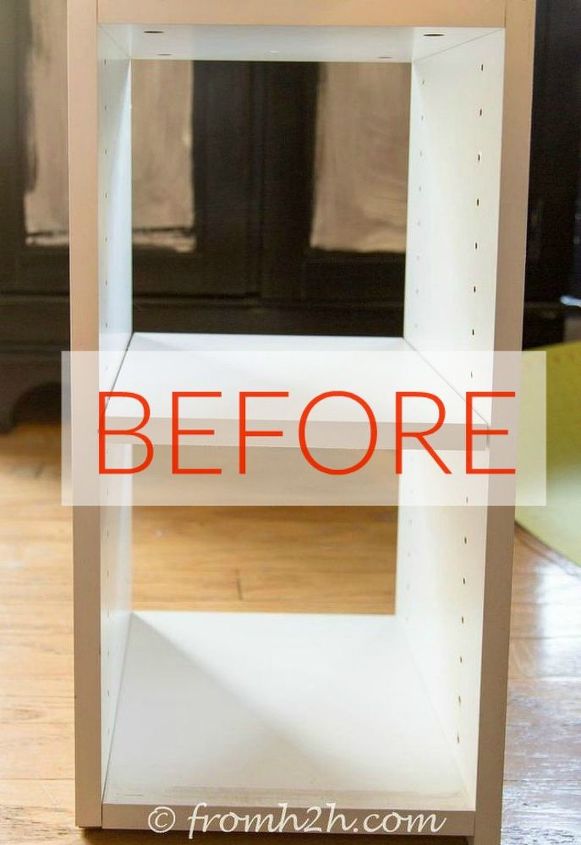 don t overlook filing cabinets until you see these stunning ideas, Before A closet organizer shelving unit