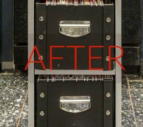 don t overlook filing cabinets until you see these stunning ideas, After An industrial glam piece