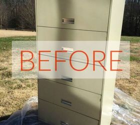 don t overlook filing cabinets until you see these stunning ideas, Before The garage steal