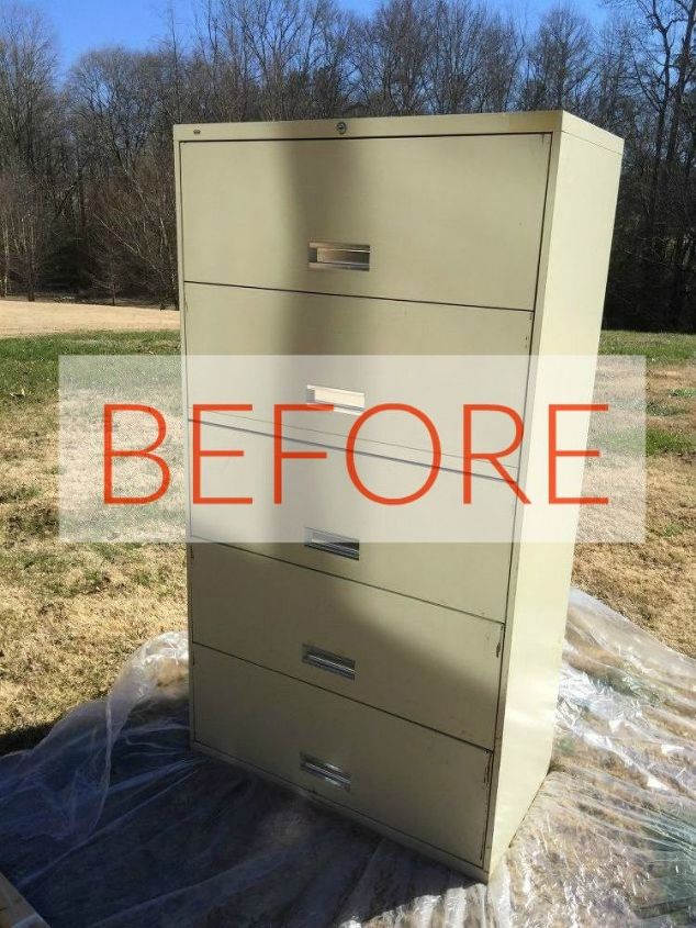 don t overlook filing cabinets until you see these stunning ideas, Before The garage steal