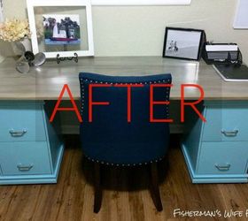 don t overlook filing cabinets until you see these stunning ideas, After Breathtaking desk flip
