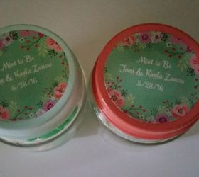 wedding favors made with baby food jars, bedroom ideas