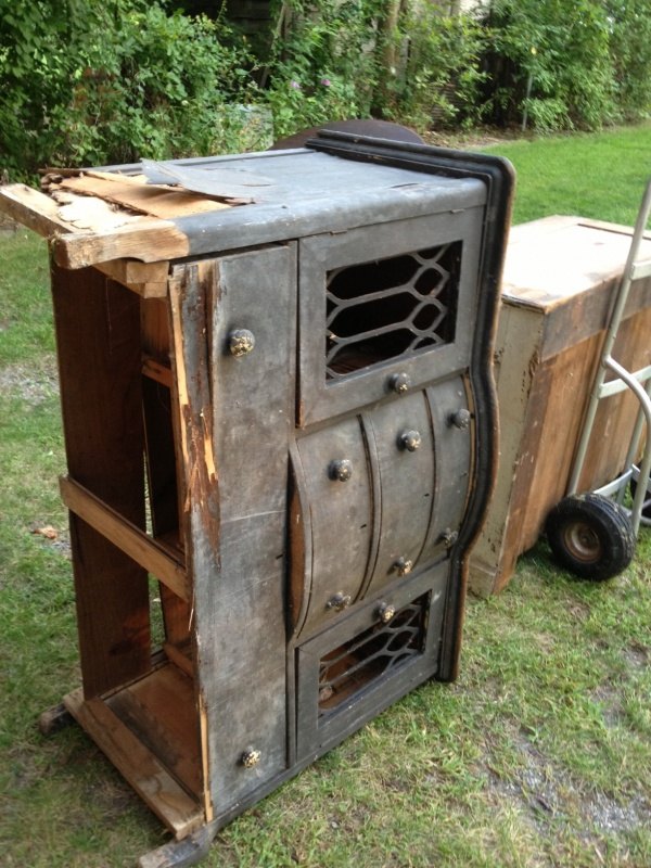 broken down buffet