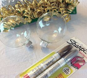 easy diy paint pen christmas ornaments, christmas decorations, seasonal holiday decor