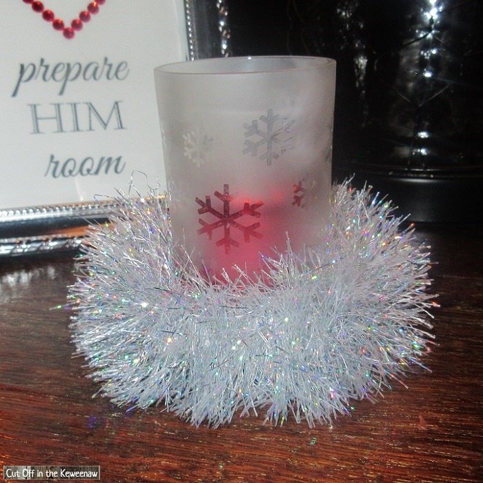 votive candle ring