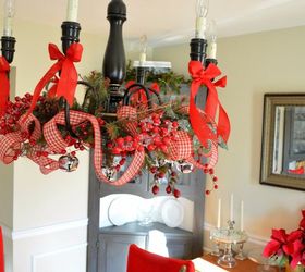 Christmas Holiday Chandelier Decor | Hometalk