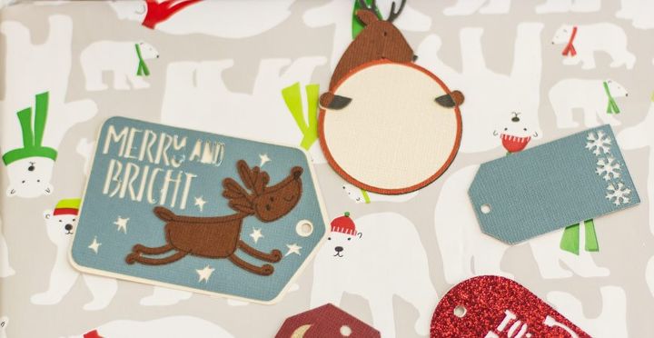 decoraciones navideas y etiquetas de regalo diy