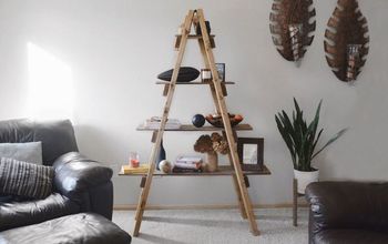 DIY Ladder Shelf